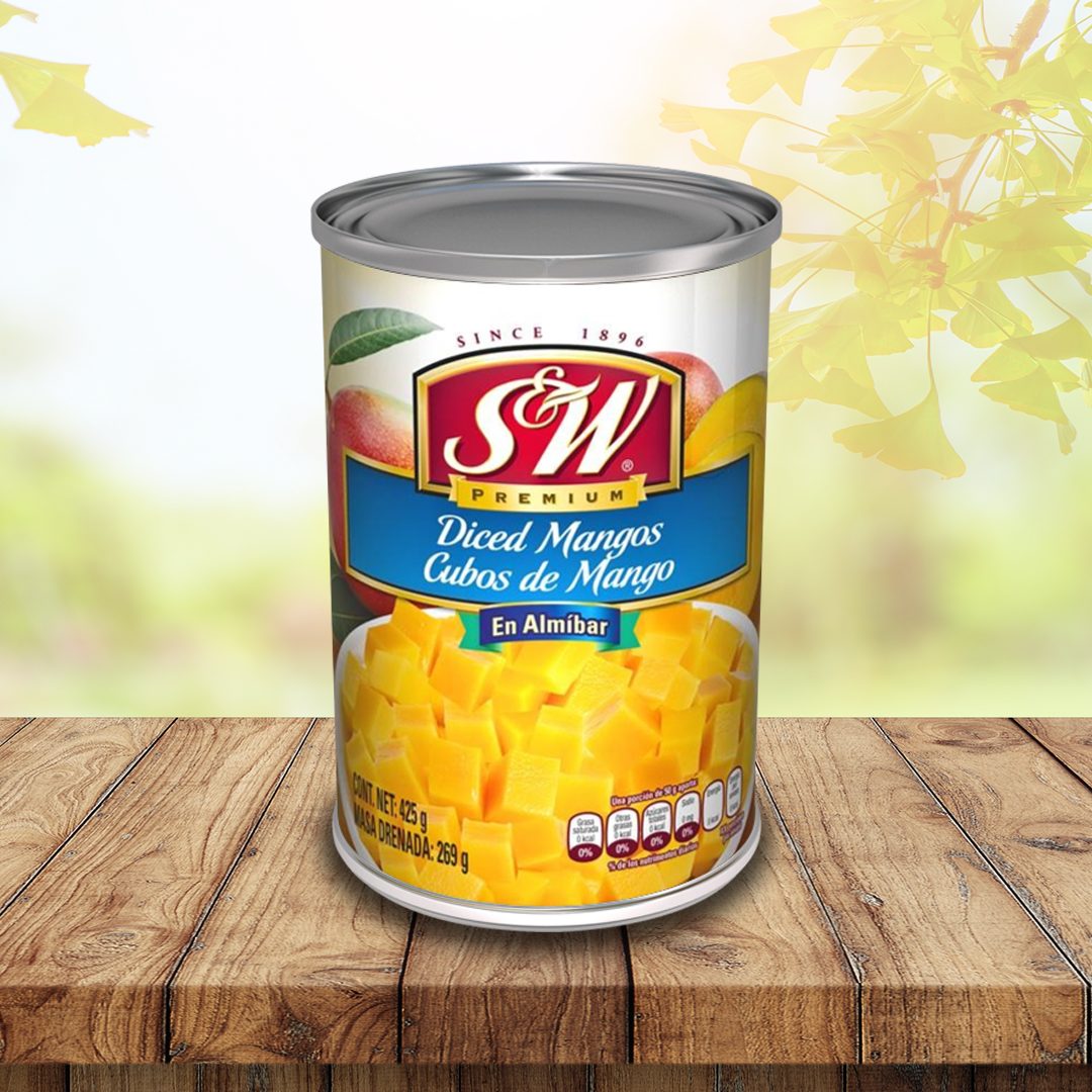 Cubos de Mango en Almíbar de S&W®