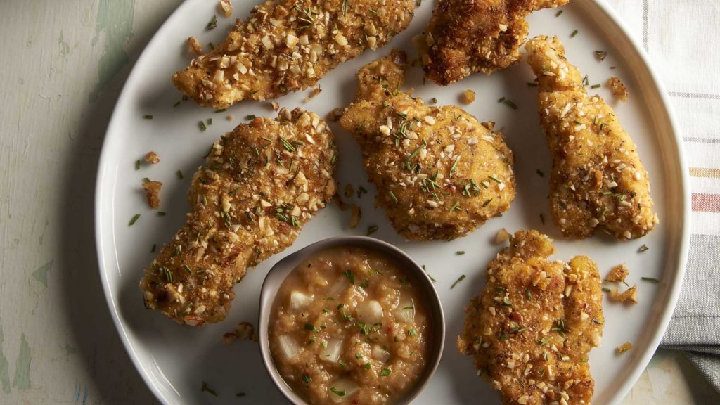 Receta Filetes de Pollo con Salsa de Piña